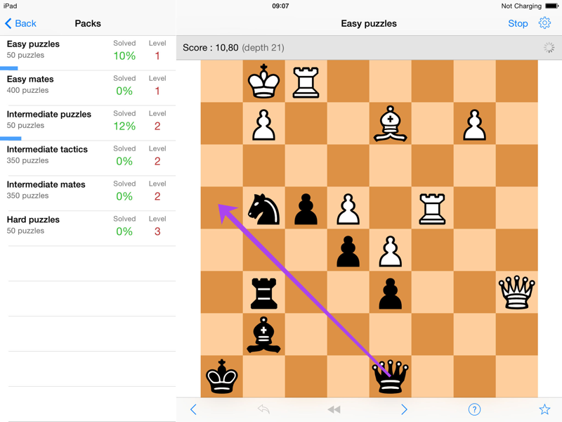 Chess Tactics Pro (Puzzles) official gameplay screenshot 1