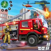 救援消防卡车模拟器游戏：911消防队员 Rescue Firefighter Simulator