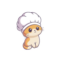 Chef Kitten Stickers