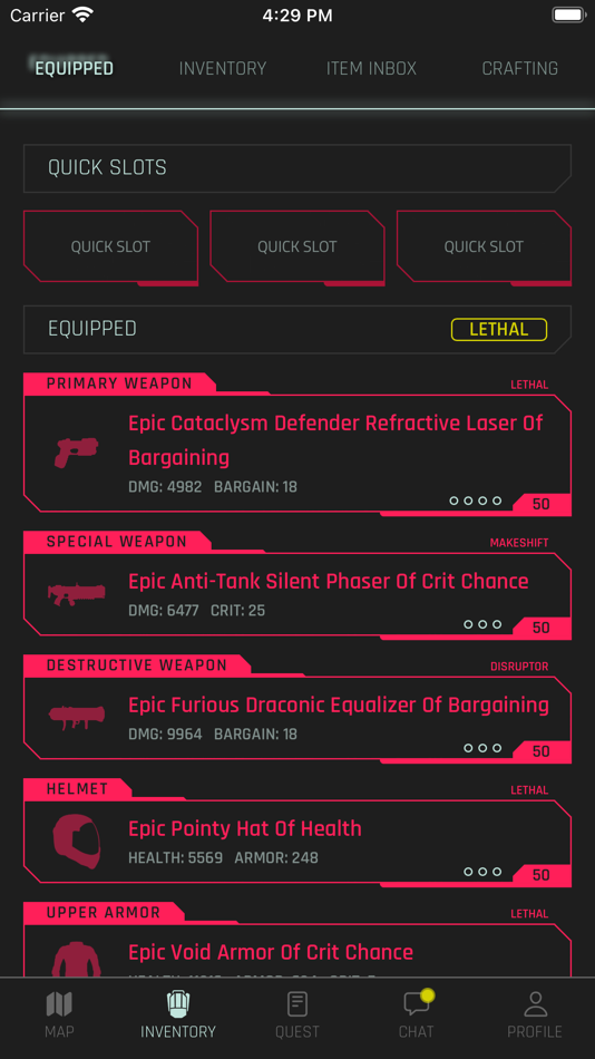 #3. CyberCode Online: Text RPG (iOS) 由: Ching Huang