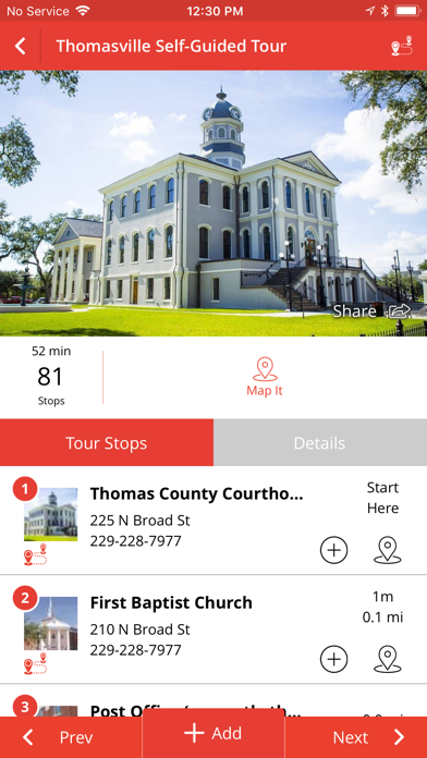 Discover Thomasville, GA iPhone screenshot 5 - Travel app