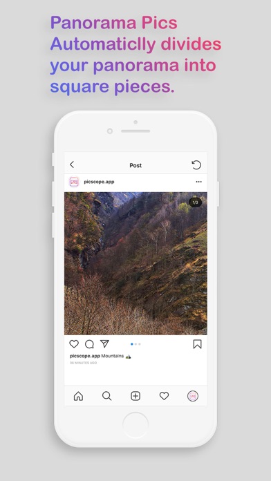 Picscope – Panorama for IG Screenshot 4 of 4