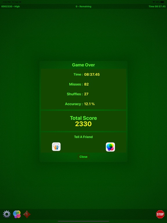 Joker Shuffle 3 iPad screenshot