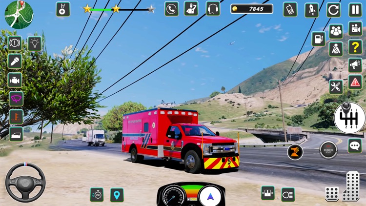 Ambulance Rescue Drive Game 3D screenshot-4