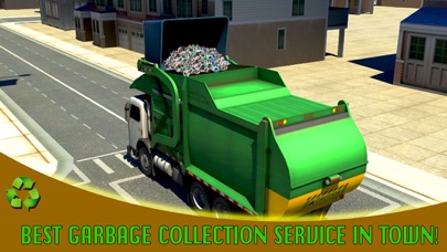 都市ごみ収集車シミュレータ - Garbage Truckのおすすめ画像1