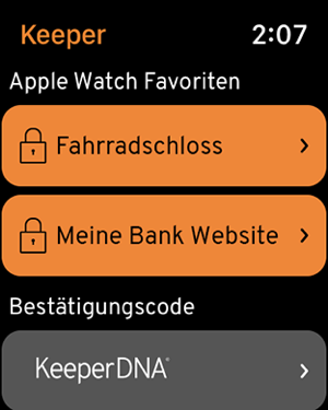 ‎Keeper Passwort-Manager Screenshot