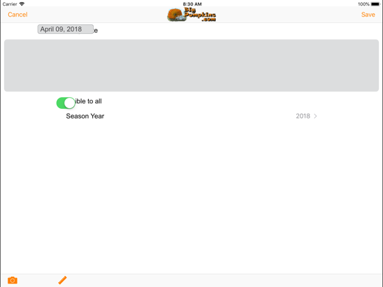 BigPumpkins iPad screenshot 3 - Social Networking app