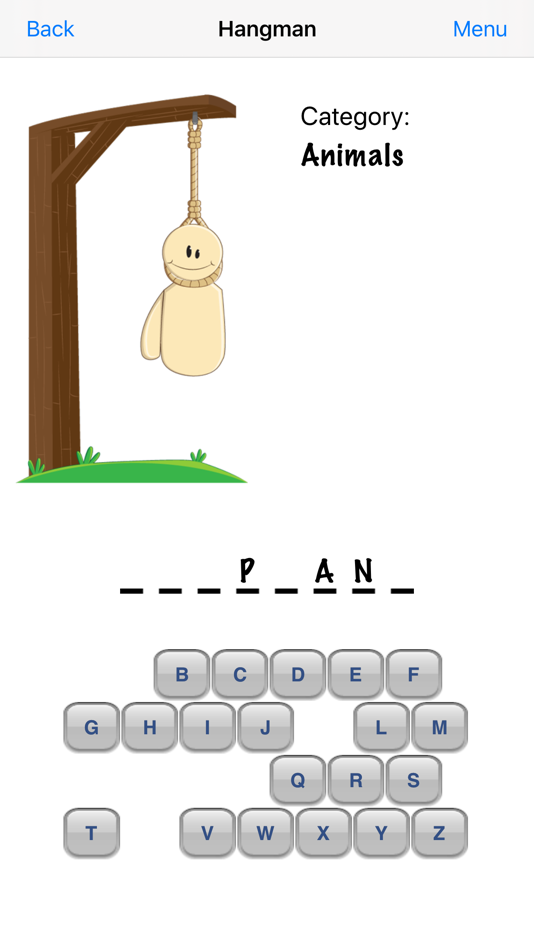 #2. Hangman - The Best Game (iOS) 由: FBF Sistemas LTDA