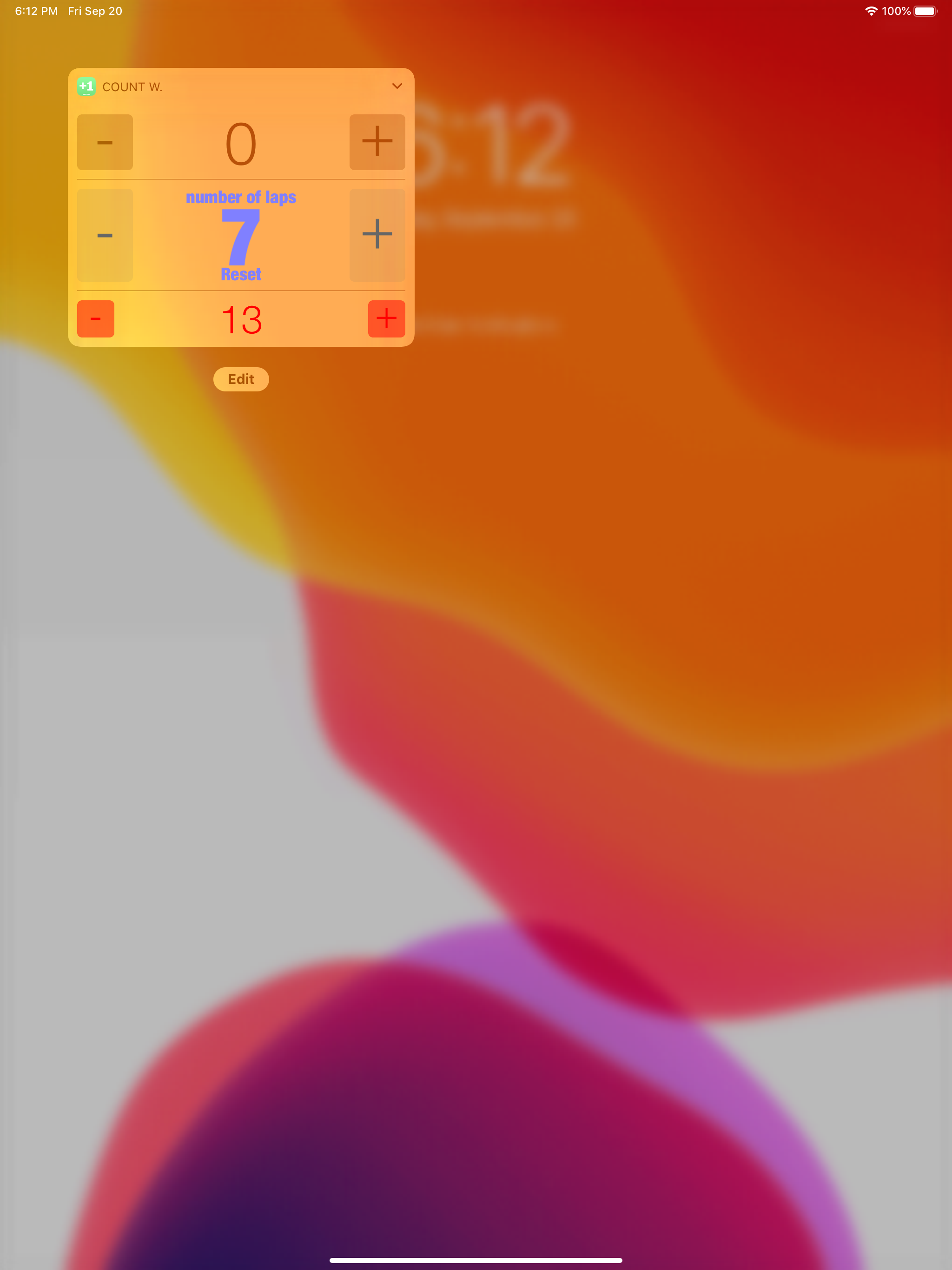 Count Widget screenshot 10