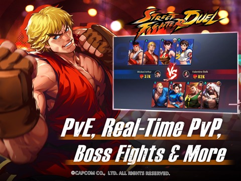 Street Fighter Duel - Idle RPGのおすすめ画像5