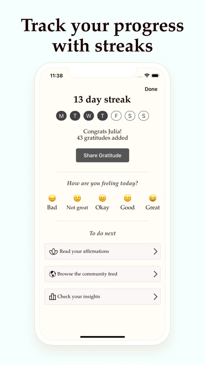 Gratitude Plus – Journal screenshot-6