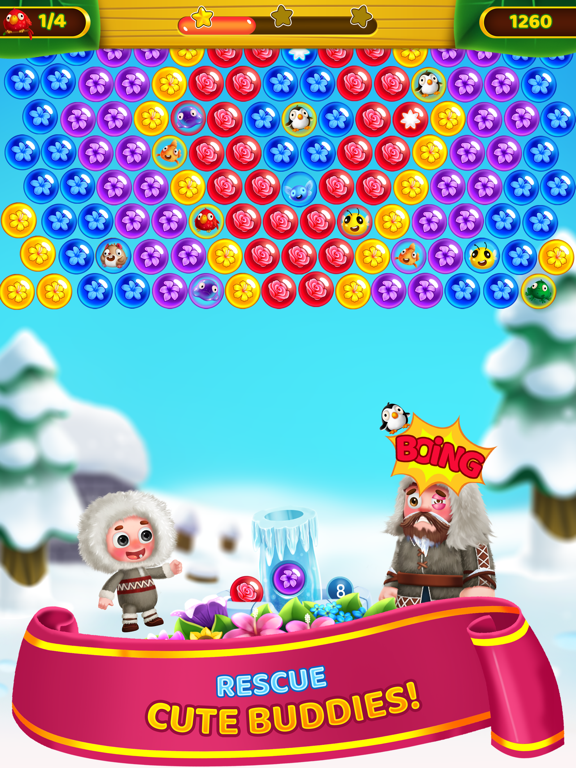 Flower Games - Bubble Pop 2024 iPad screenshot 5 - Games app