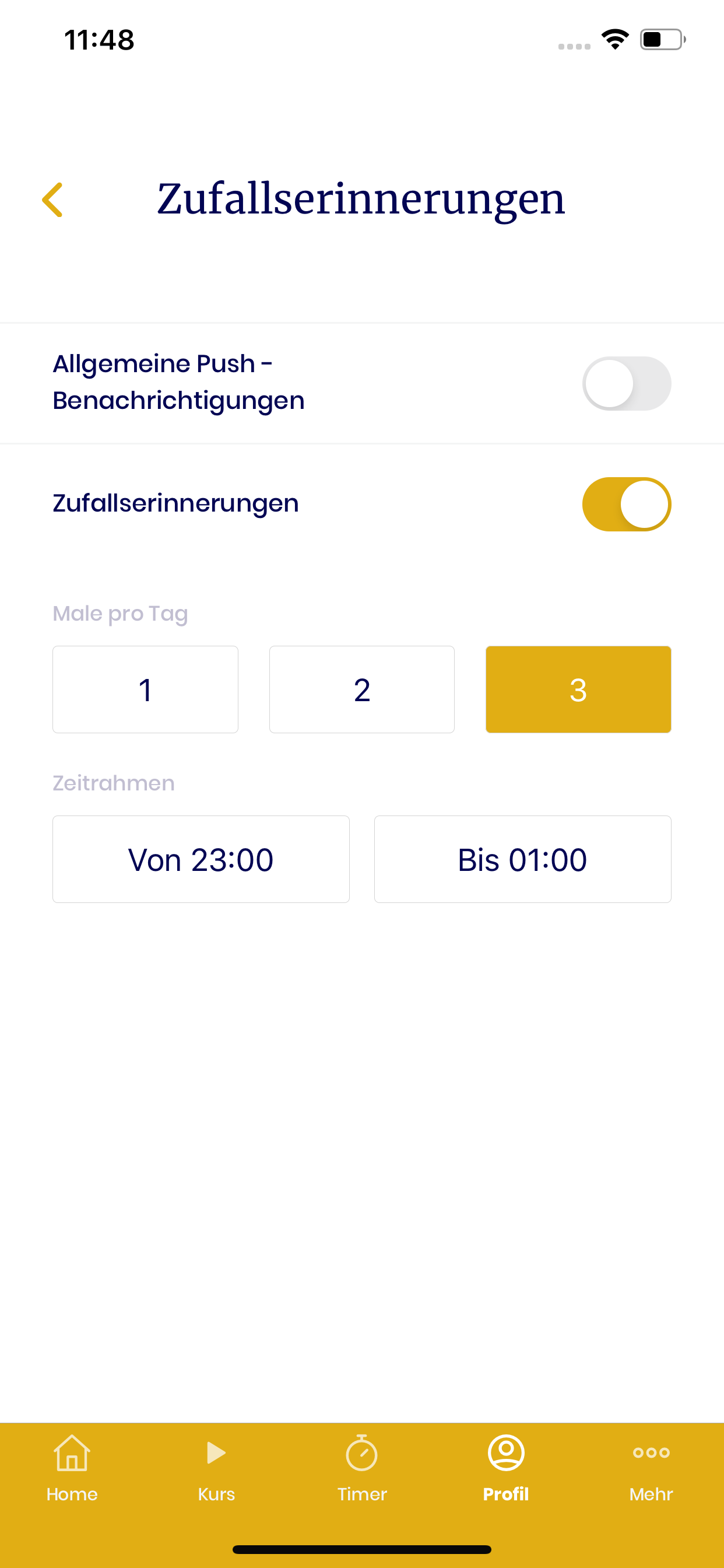 Momentum Application
