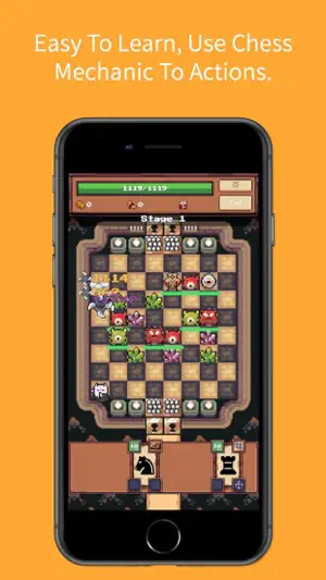 Ninja Chess : Unique Pixel RPG screenshot 1