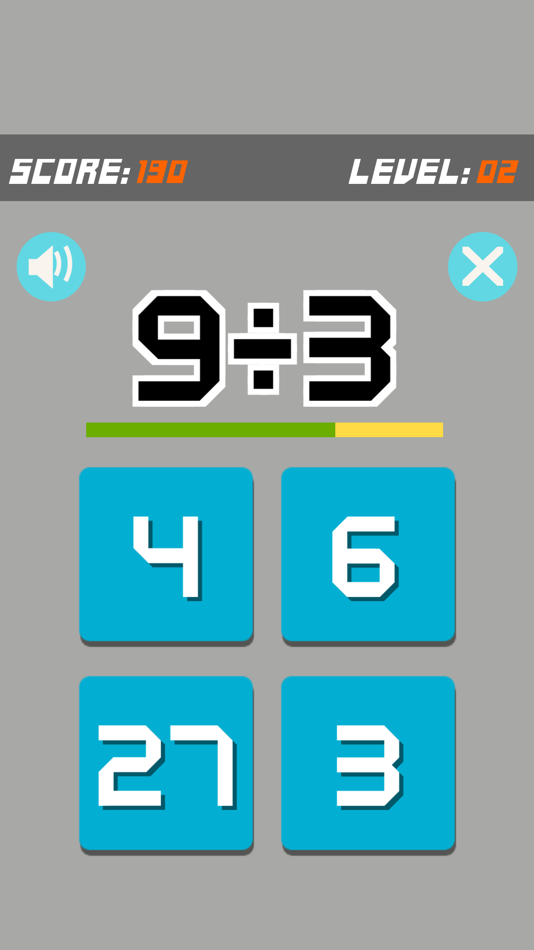 #5. Math Snap Quiz-Mental Counting (iOS) Tekijänä: F Permadi