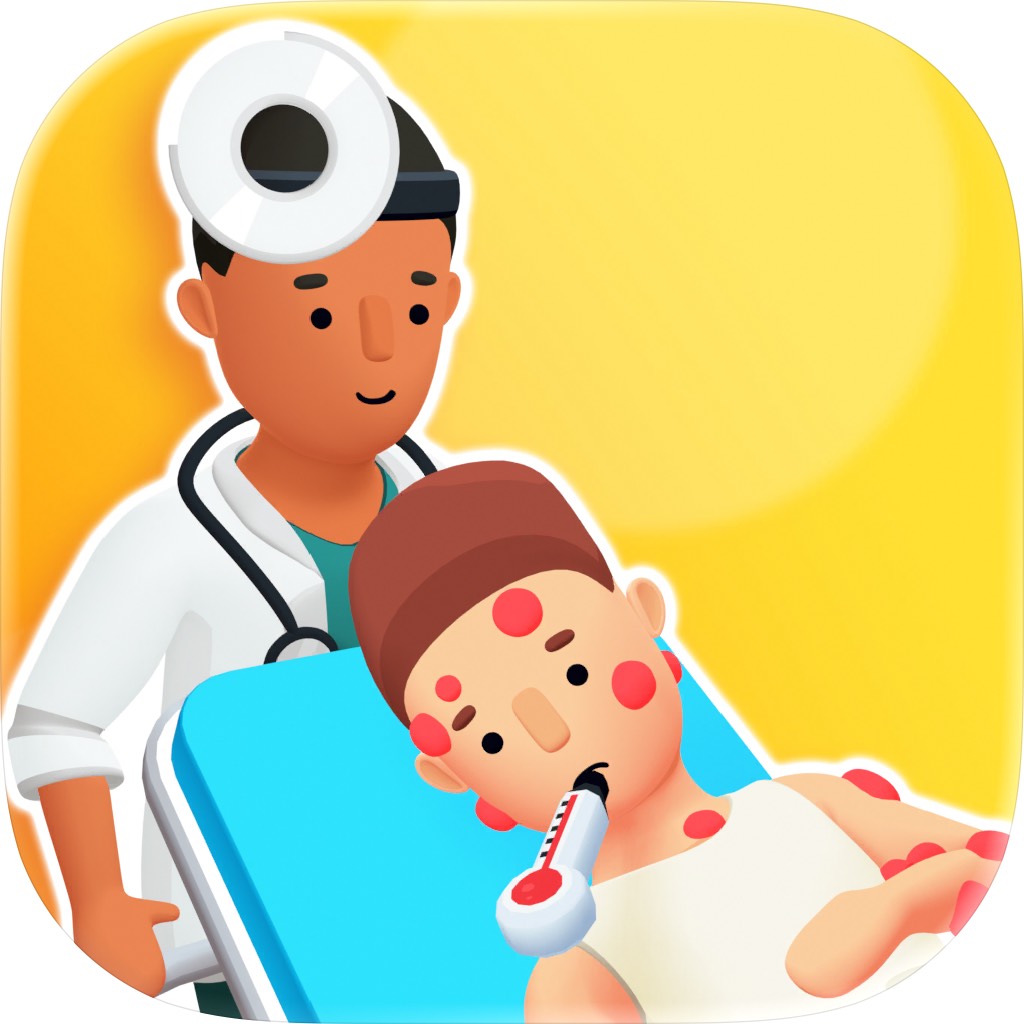 Apple App Store cover for Doctor Hero - Hospital Game