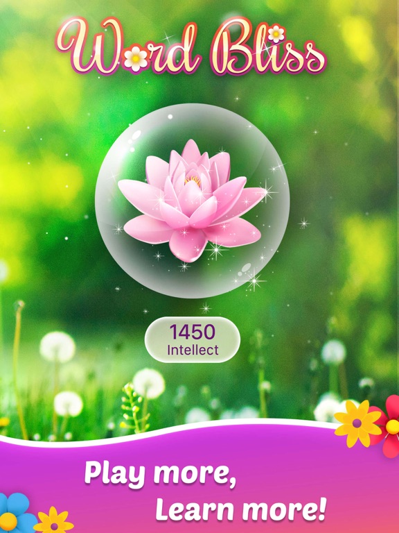 Word Bliss - from PlaySimple iPad screenshot 4 - Games app