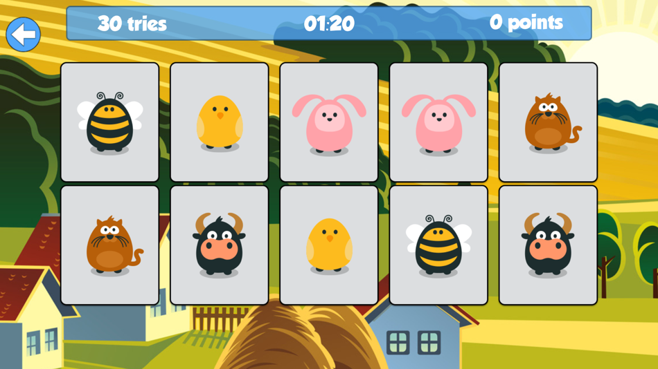 #3. Memory Game: Farmory Challenge (iOS) 由: Pedro Antunes