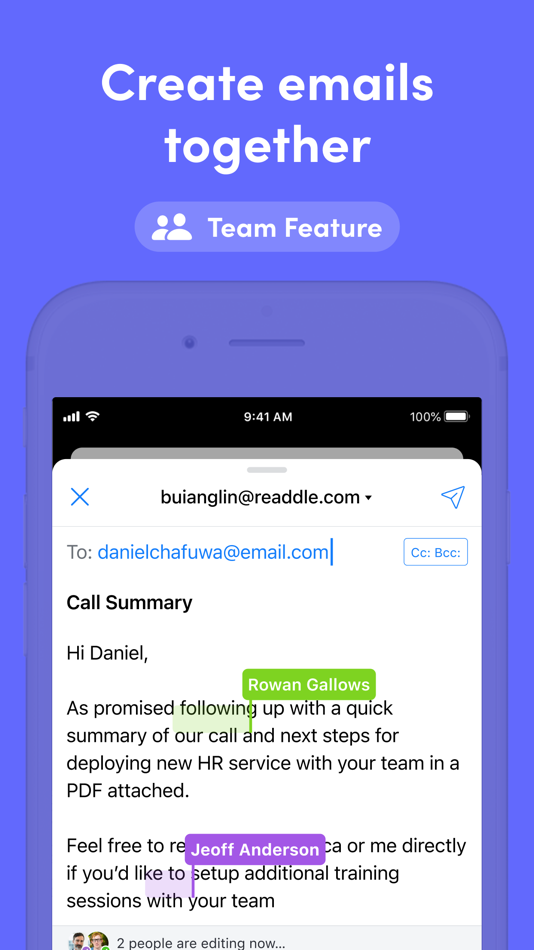 #9. Spark Mail + AI: Email Inbox (iOS) โดย: Readdle Technologies Limited