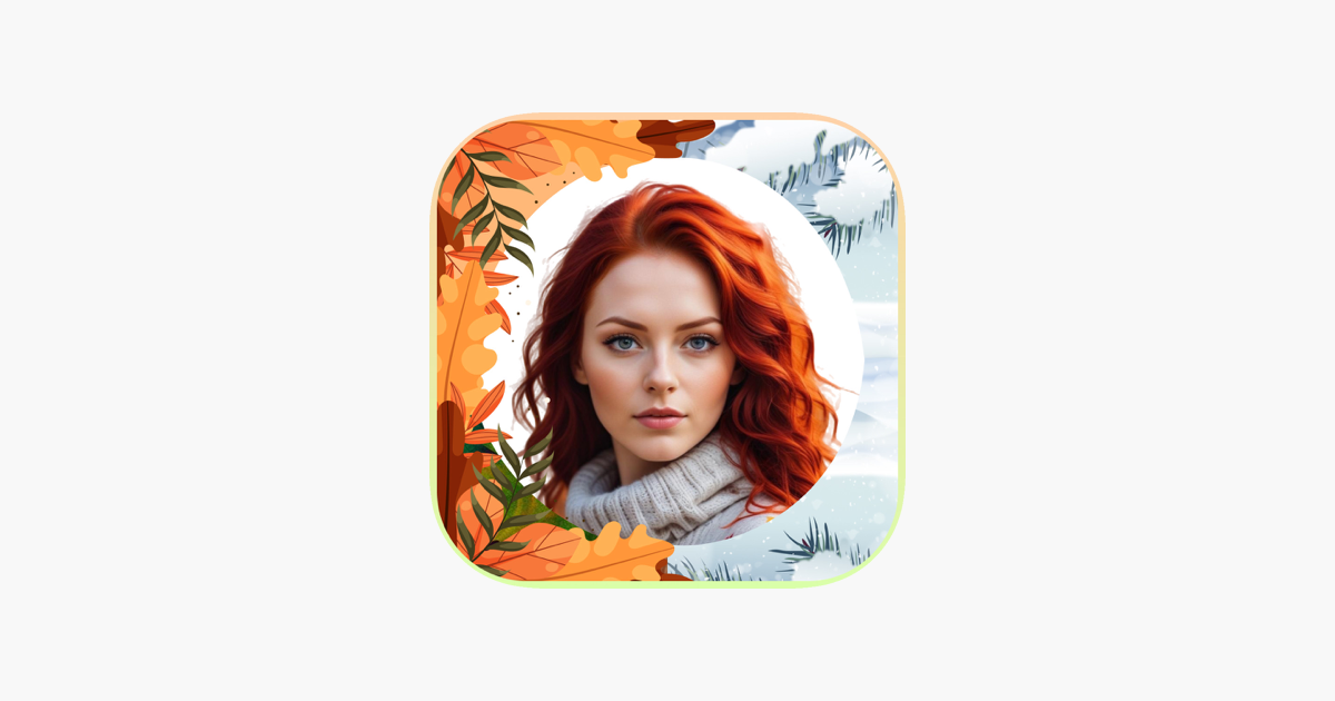 ‎Photo Frames Seasonal Template on the App Store