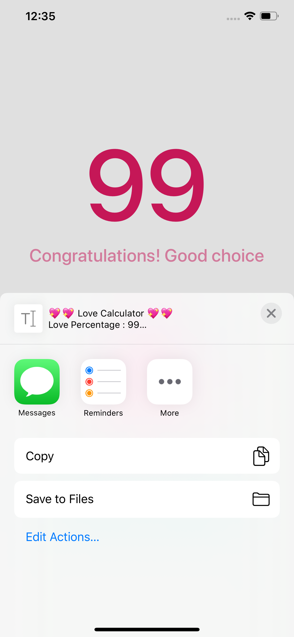 Love Calculator New