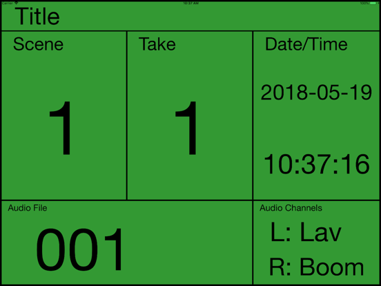 Screenshot #6 pour No Budget Slate