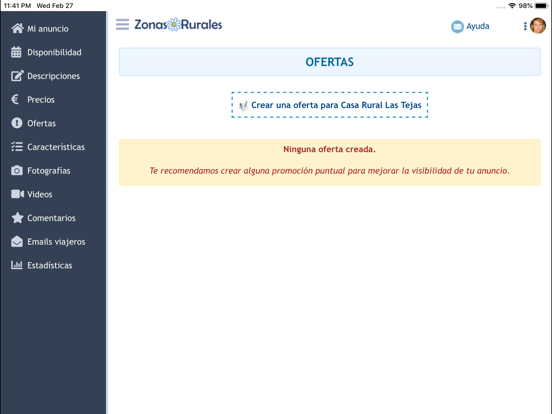 ZonasRurales (propietarios) iPad screenshot