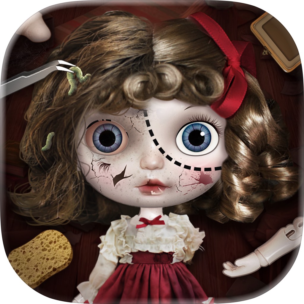 Apple App Store cover for Doll Repair - Makeup studio