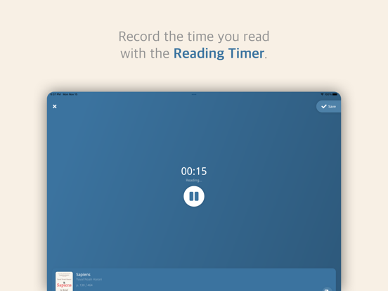 Bookmory - reading tracker iPad screenshot 4 - Book app