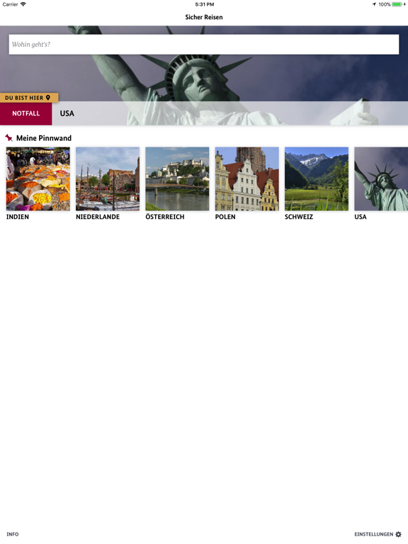 Screenshot #4 pour Sicher Reisen