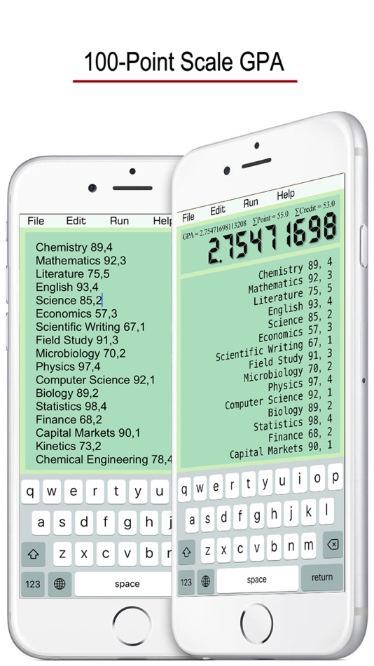 #1. GPA Point Scale Converter (iOS) 由: 俊 姜