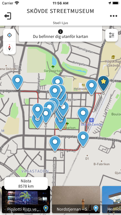 Skövde Streetmuseum Screenshot