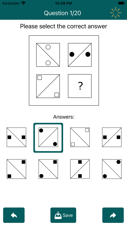 #1. IQ Test:Raven's Matrices 2 Pro (iOS) 由: Perfect Consulting B.V.
