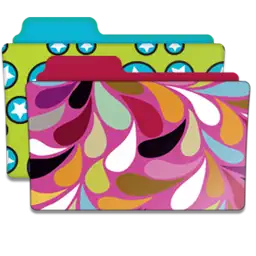 Colorful Folders-Desktop icon app icon