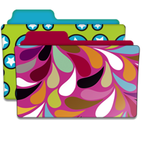 螢幕擷取畫面 (2) Colorful Folders-Desktop icon