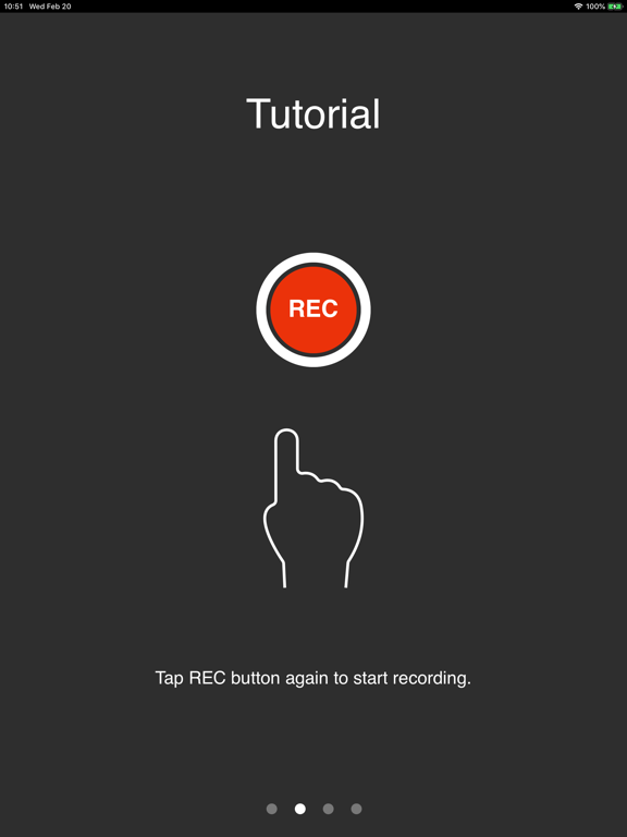 R-07 Remote iPad screenshot