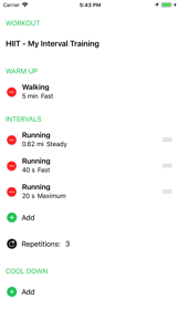 Running Walking Tracker Goals screenshot