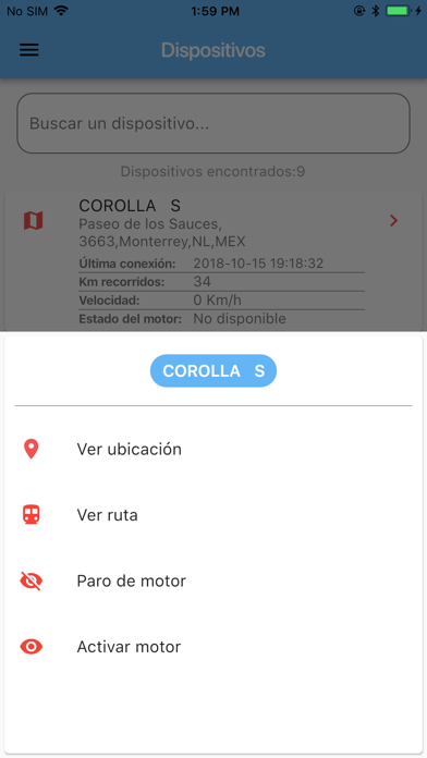 App screenshot