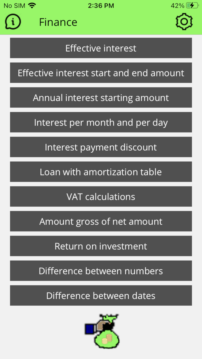 Financial applications
