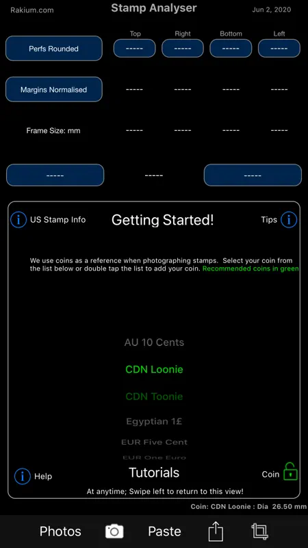 Stamp Analyser screenshot 1 of 5