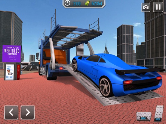 Robot Car Transporter Airplane iPad screenshot