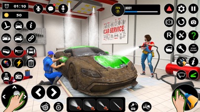 Real Car Wash Station Games Screenshot