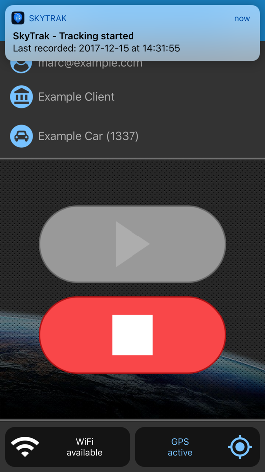 #5. SkyTrak – Mobile Telematics (iOS) 由: SkyHawk Telematics