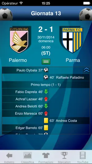 Serie A Calcio screenshot 2