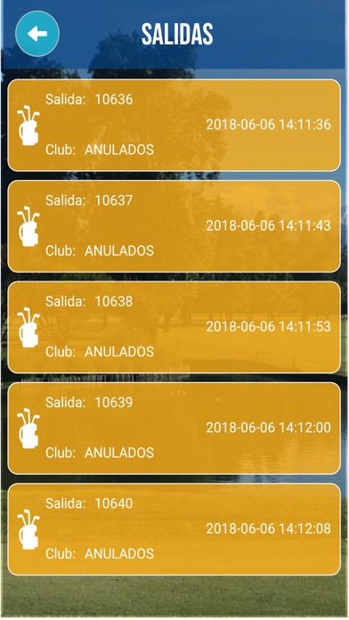 FedeGolf Chile Screenshot