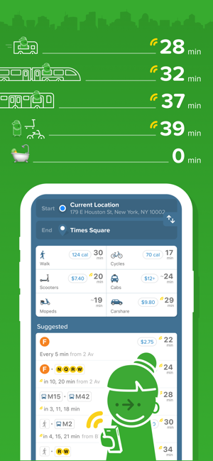 Citymapper: All Live Transit Screenshot