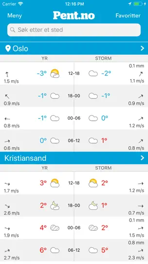 VG Pent.no iPhone-skjermbilde 1