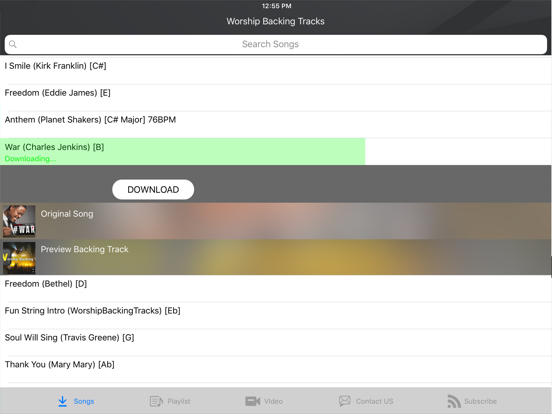 Screenshot #6 pour Worship Backing Tracks