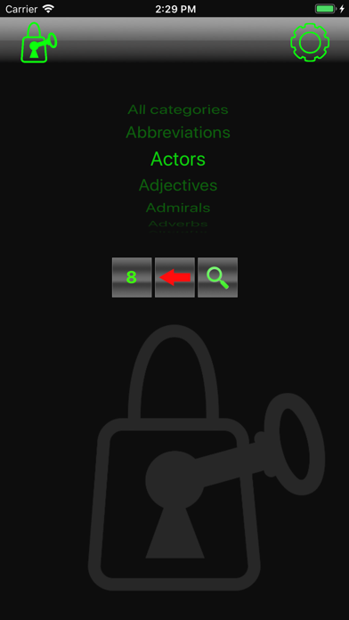 Screenshot #1 pour PassGen password generator US