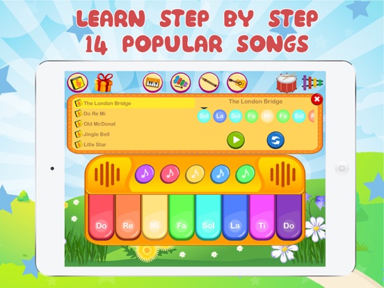 Happy Piano - Drum & Xylophone iPad screenshot